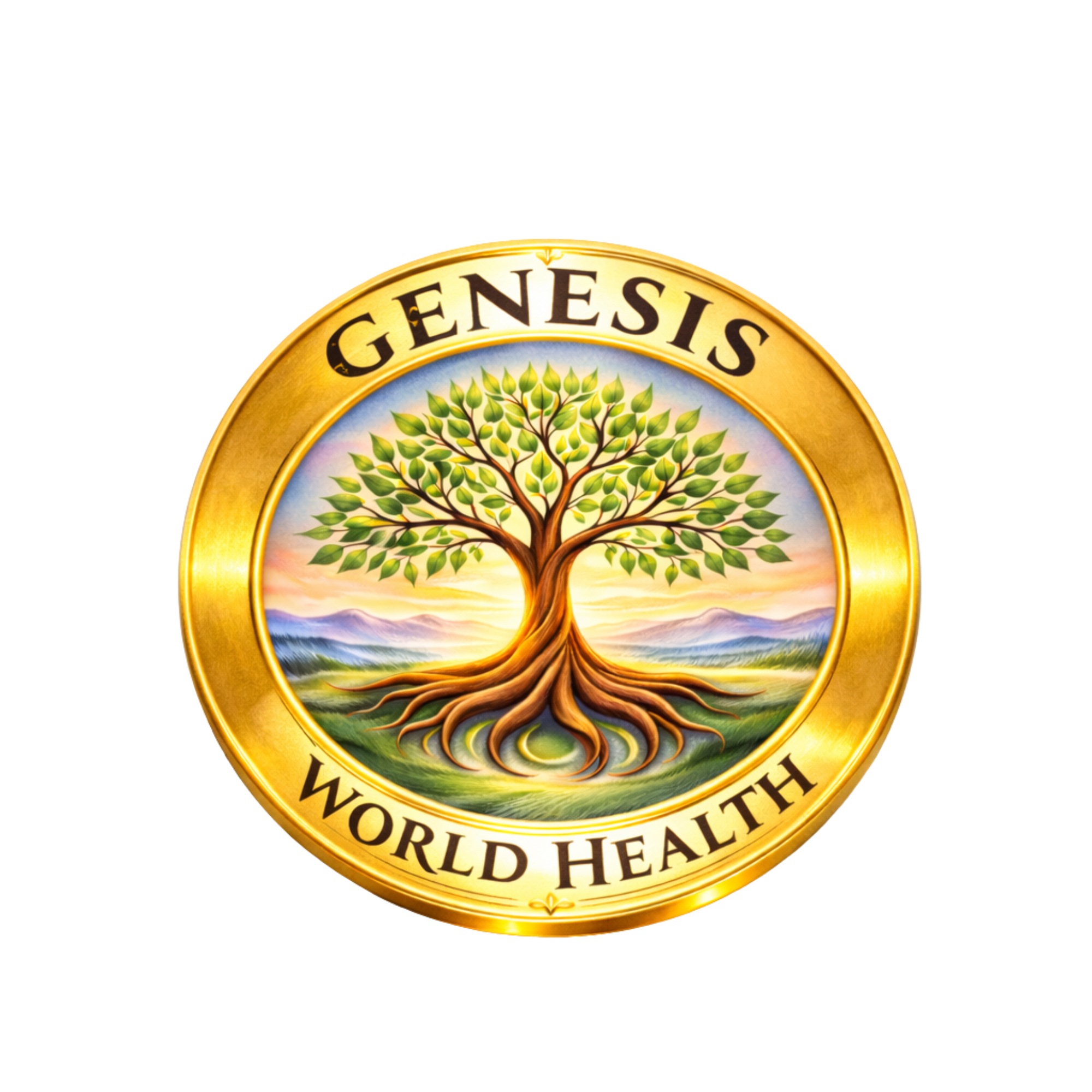 Genesis World Health emblem